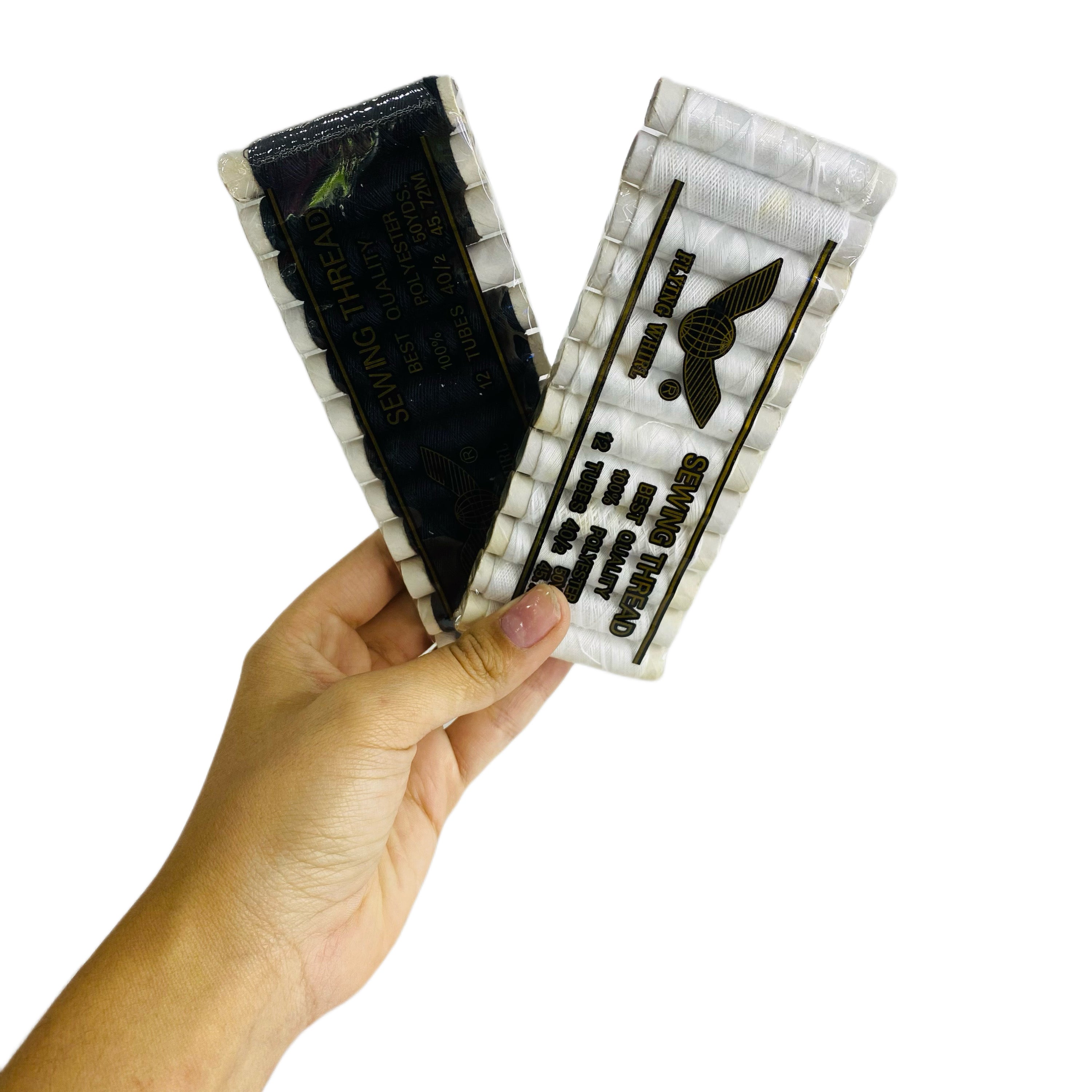 HILO CARTUFO 3 NEGRO 3 BLANCO HILO CARTUFO 3 NEGRO 3 BLANCO
